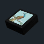 Peacock Feathers Damask Wedding Jubileum Cadeaudoosje<br><div class="desc">Wedding Black Lacquer Keepomwille Custom Designer Specialized Jewelry Box of Memory Box Elegant Unique Wedding Jubileum kerstcadeaus of Valentijnsdag cadeaus</div>