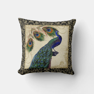  Peacock Feathers  Decoratief Decor Kussen