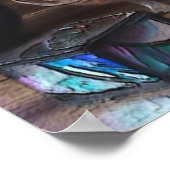 Peacock Feathers Drinkware Kerosene Lamp Poster (Hoek)