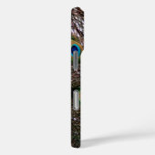 Peacock Feathers Emerald Green en Gold Case-Mate iPhone Case (Achterkant / Rechts)