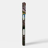 Peacock Feathers Emerald Green en Gold Case-Mate iPhone Case (Achterkant / Rechts)