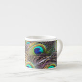 Peacock Feathers Espresso Kop (Voorkant rechts)