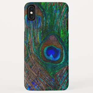 Peacock Feathers Etching Style Case-Mate iPhone Case