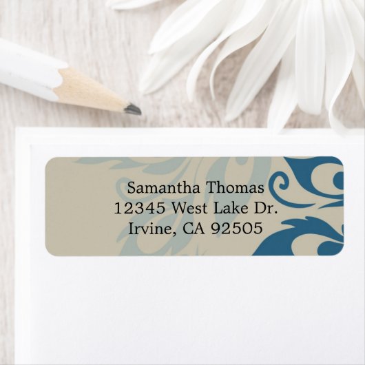 Peacock Feathers Etiket (Insitu)