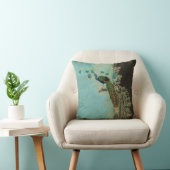 Peacock Feathers Etsen - Keukeninrichting Kussen (Stoel)