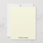 Peacock Feathers Flat (Giada de Laurentiis) Notitiekaartje (Achterkant)