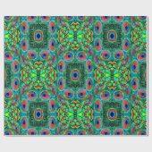 Peacock Feathers Galore... Cadeaupapier (Vlak)