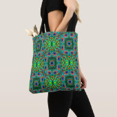 Peacock Feathers Galore... Tote Bag (Dichtbij)