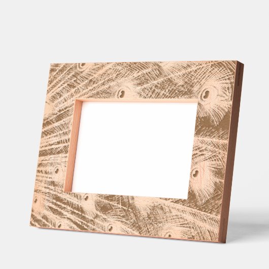 Peacock Feathers Gegraveerde Lijstjes (Links)