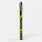 Peacock Feathers Glass Art 1 Case-Mate iPhone Case (Achterkant/rechts)