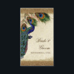 Peacock & Feathers  Gold Kijk Damask Swirl Plaatskaartje<br><div class="desc">DOCUMENT SELECTIE: Dit wordt getoond op "basisdocument", zou een andere grote keus "parel"zijn die een schone witte, parel glinsterende oppervlakte is. Het zou ook mooi zijn op linnen, vilt of een van de andere keuzes. KLEUR PALET: goud metallic, tan, crème koningsblauw, groen, en roest. ONTWERP: Dit zijn tafel zit escort...</div>