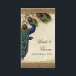 Peacock & Feathers  Gold Kijk Damask Swirl Plaatskaartje<br><div class="desc">DOCUMENT SELECTIE: Dit wordt getoond op "basisdocument", zou een andere grote keus "parel"zijn die een schone witte, parel glinsterende oppervlakte is. Het zou ook mooi zijn op linnen, vilt of een van de andere keuzes. KLEUR PALET: goud metallic, tan, crème koningsblauw, groen, en roest. ONTWERP: Dit zijn tafel zit escort...</div>