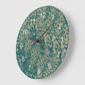 Peacock Feathers Grote Klok (Hoek)