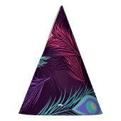 Peacock Feathers: Handgetekende . Feesthoedjes (Links)