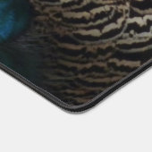 Peacock Feathers I Colorful Abstract Natuur Design Bureaumat (Hoek)