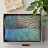Peacock Feathers I Colorful Abstract Natuur Design Tissuepapier (Geschenk)