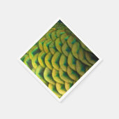 Peacock Feathers II Colorful Natuur Servetten (Hoek)