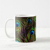 Peacock Feathers Invasion Koffiemok (Links)