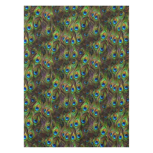Peacock Feathers Invasion Tafelkleed (Voorkant)