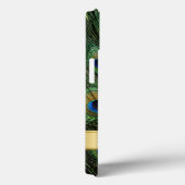 Peacock Feathers iPhone 6 Monogram Hoesje (Achterkant / Rechts)