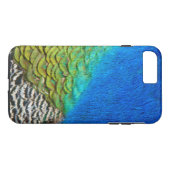 Peacock Feathers IV Kleurrijke Abstracte Natuur Case-Mate iPhone Case (Achterkant (Horizontaal))