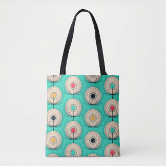 Peacock Feathers: Ivoorblauwe fantasie. Tote Bag