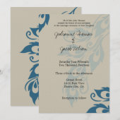 Peacock Feathers Kaart (Voorkant / Achterkant)