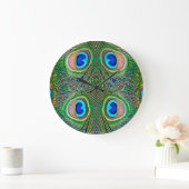 Peacock feathers Kaleidoscoop Grote Klok (Huis)