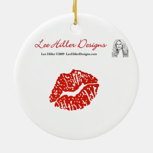 Peacock Feathers Kaleidoscope Print Keramisch Ornament (Achterkant)