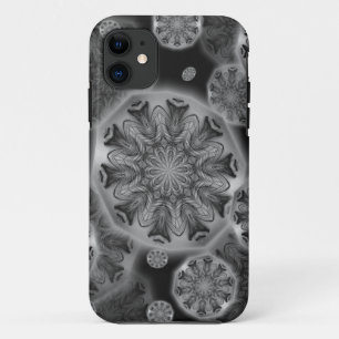 Peacock Feathers Kaleidoscopen iPhone Case