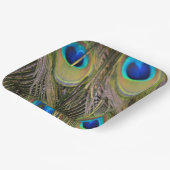 Peacock Feathers Kauai Hawaii Papieren Bordje (Gebogen)