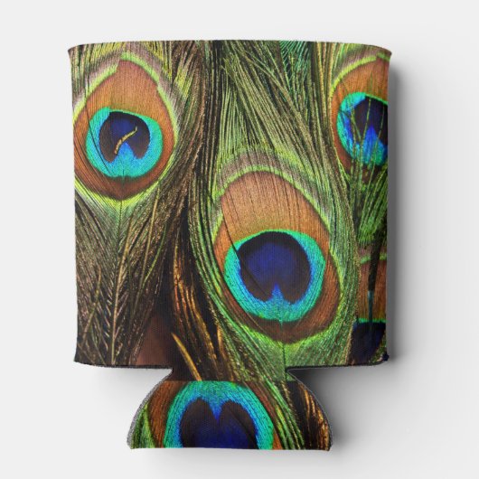 Peacock Feathers Koelbox Blikjeskoeler (Achterkant)