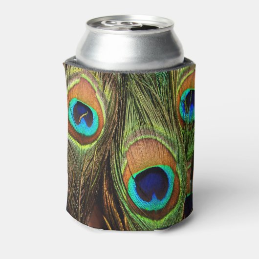 Peacock Feathers Koelbox Blikjeskoeler (Blikje Achterkant)