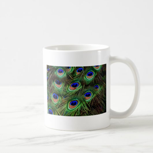 Peacock Feathers Koffiemok (Rechts)
