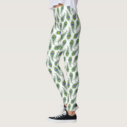 Peacock Feathers Leggings (Links)