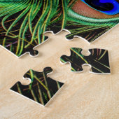 Peacock Feathers Legpuzzel (Zijkant)