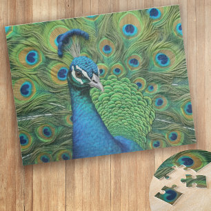 Peacock Feathers Legpuzzel