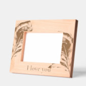 Peacock Feathers Love Gegraveerde Lijstjes (Links)