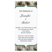 Peacock Feathers met een Dubbel Lijst Programma