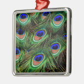 Peacock Feathers Metalen Ornament (Links)