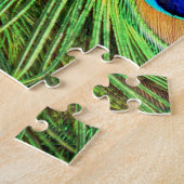 Peacock Feathers Moeilijke puzzel Legpuzzel (Zijkant)