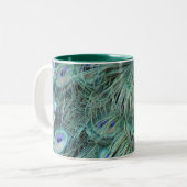 Peacock Feathers Mok (Voorkant links)