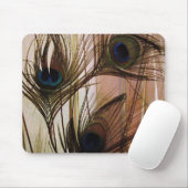 Peacock Feathers Muismat (Met muis)