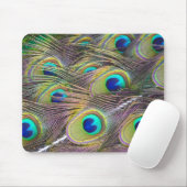 Peacock Feathers Muismat (Met muis)