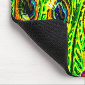 Peacock Feathers Muismat (Hoek)