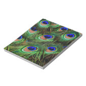 Peacock Feathers Notitieblok (Linkerzijde)