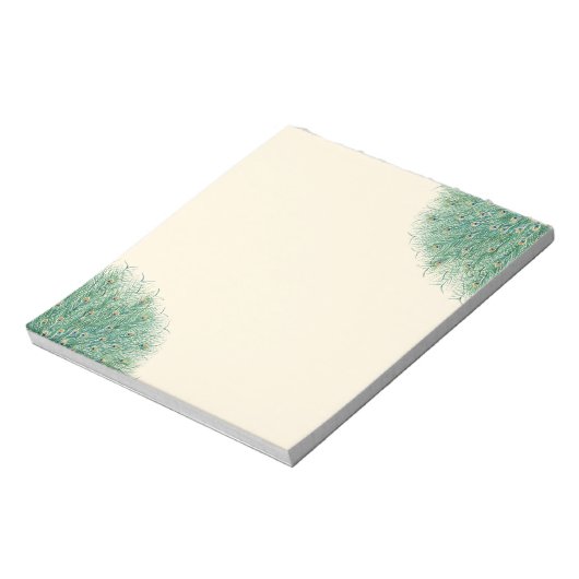  Peacock Feathers Notitieblok (Linkerzijde)