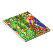 Peacock Feathers Notitieblok (Schuin)