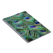 Peacock Feathers Notitieboek (Rechterzijde)