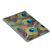 Peacock Feathers Notitieboek (Rechterzijde)